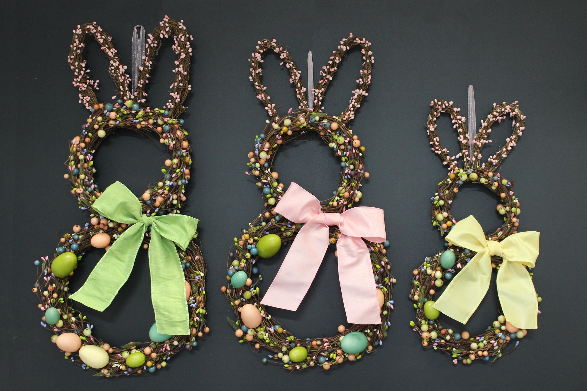 Easter Egg Bunny Wreath