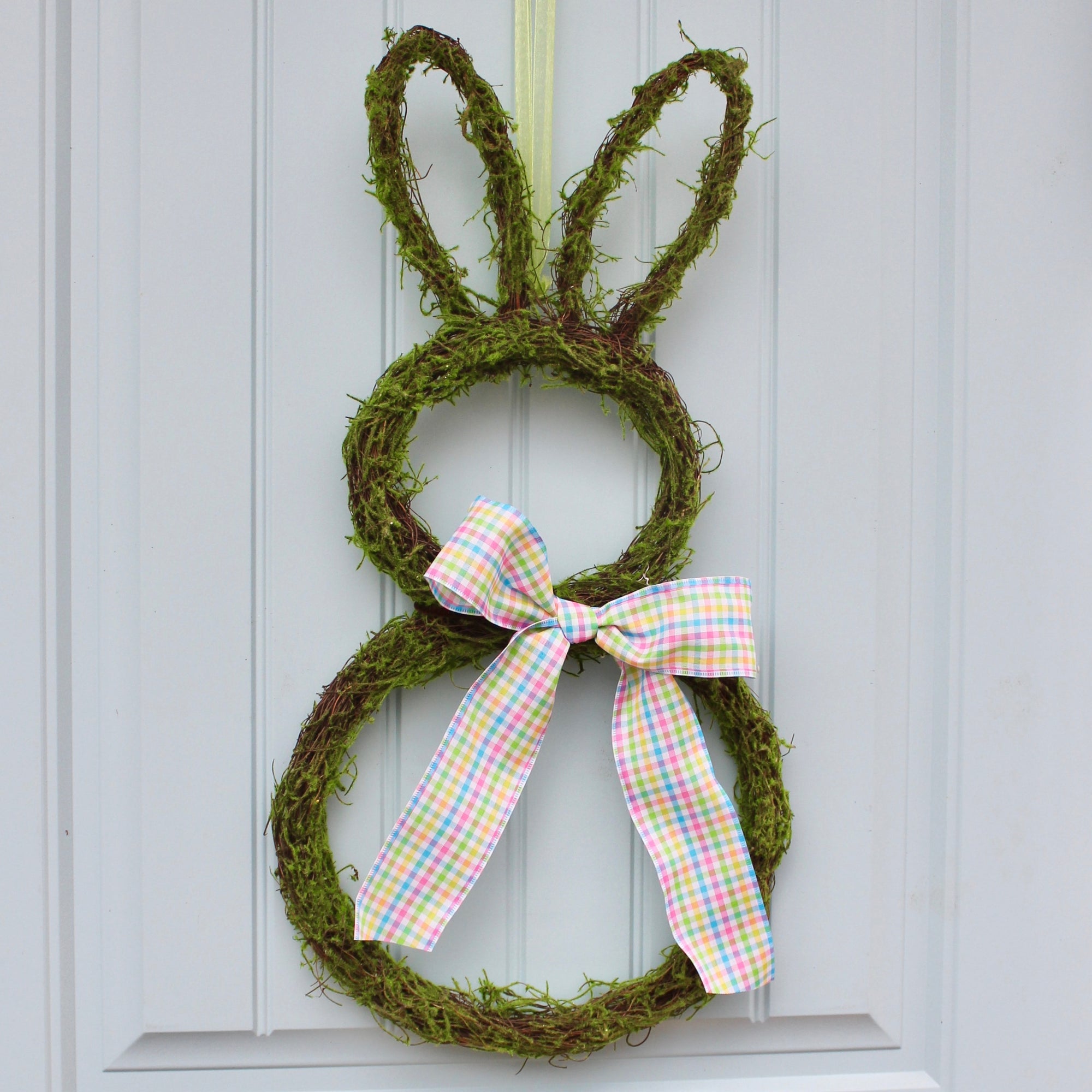 Moss Bunny Wreath