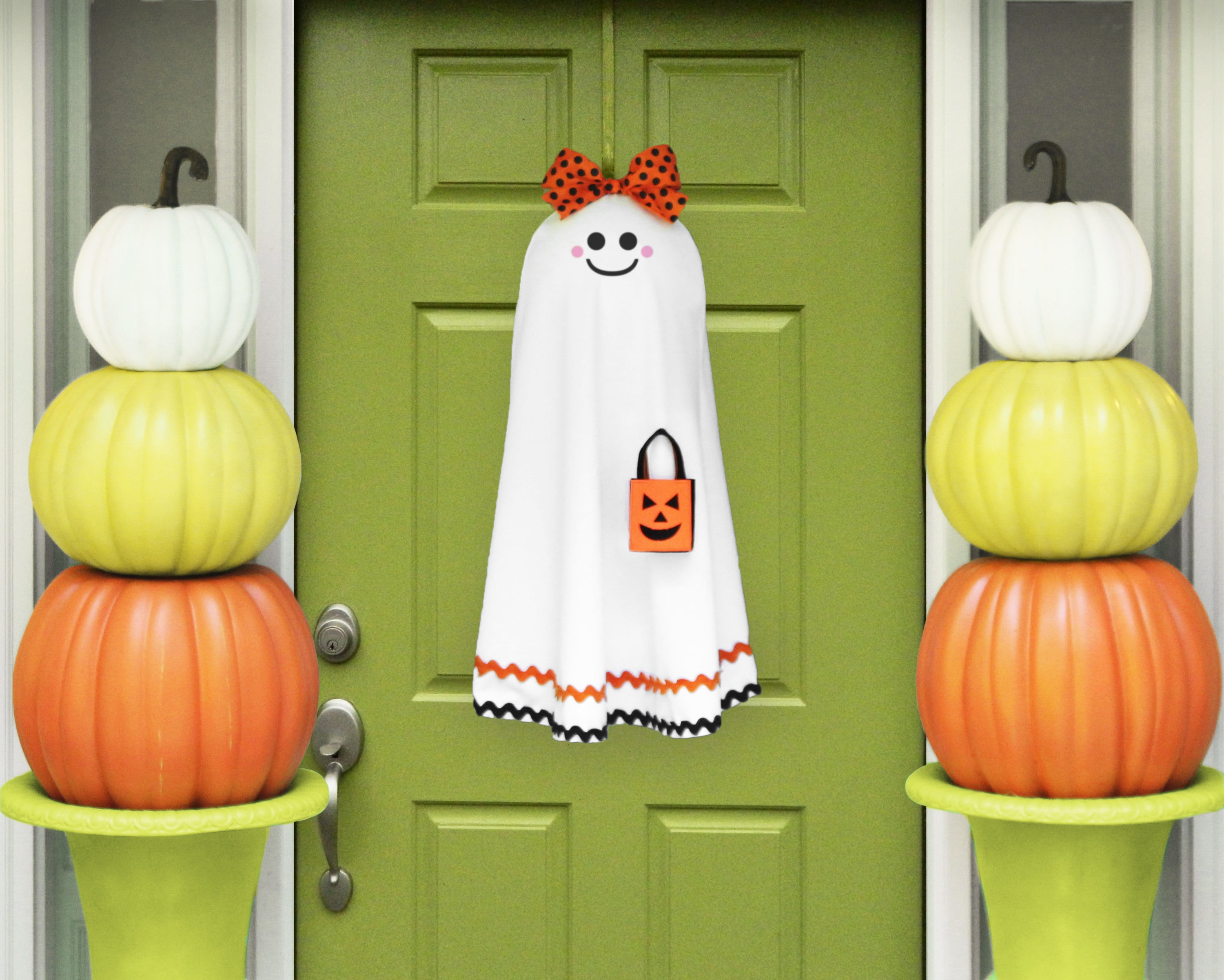 Halloween Ghost Wreath Alternative | Ever Blooming Originals