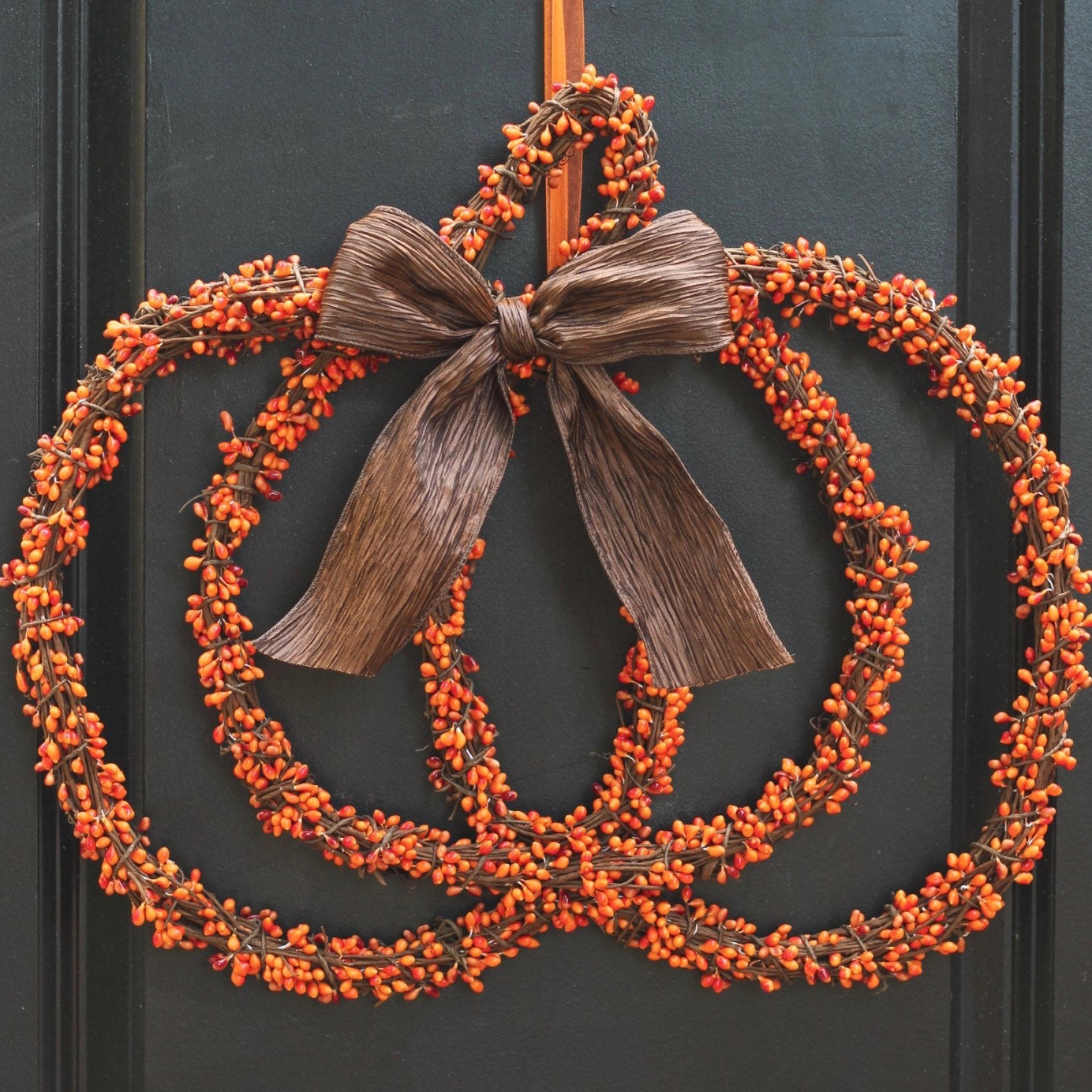 Pumpkin Pip Berry Wreath