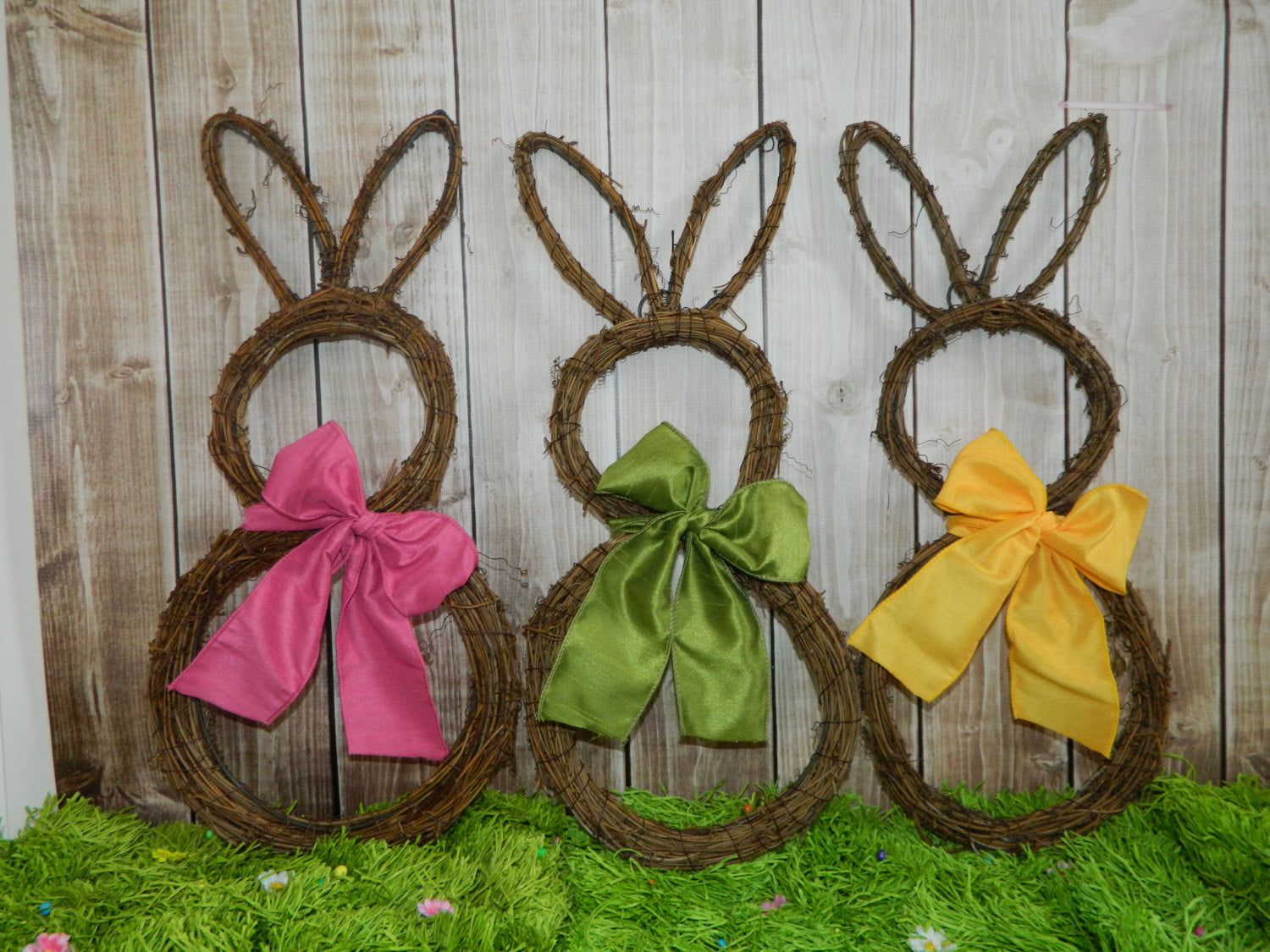 Grapevine Easter Bunny Wreath