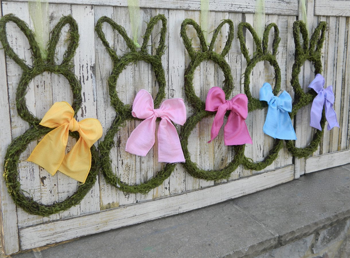 Moss Bunny Wreath